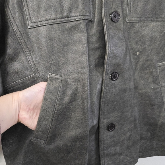 Supernatural Dean Winchester Wilsons Leather Jacket L Men’s Distressed M Julian - Picture 7 of 16